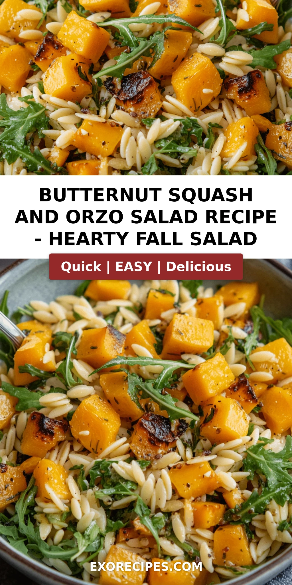 Butternut Squash and Orzo Salad: A Hearty and Flavorful Fall Delight