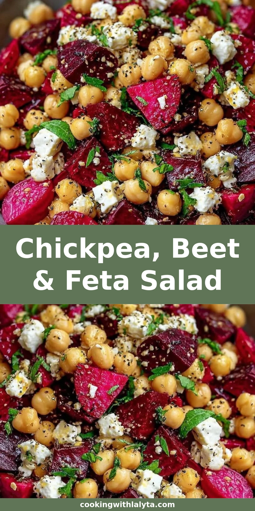 Chickpea, Beet & Feta Salad