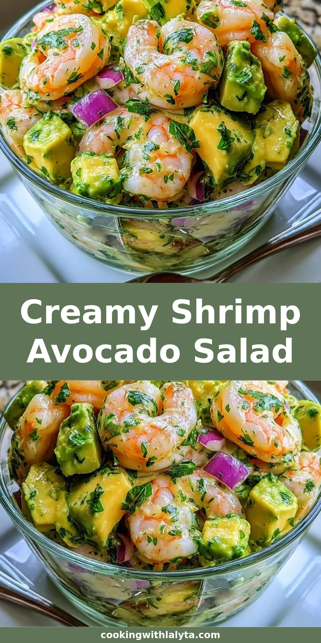 Creamy Shrimp Avocado Salad