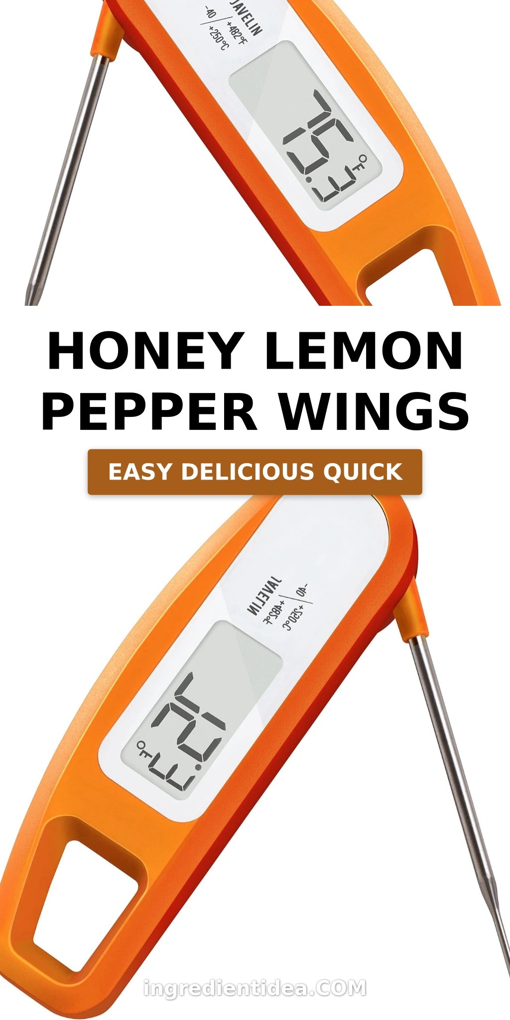 Honey Lemon Pepper Wings