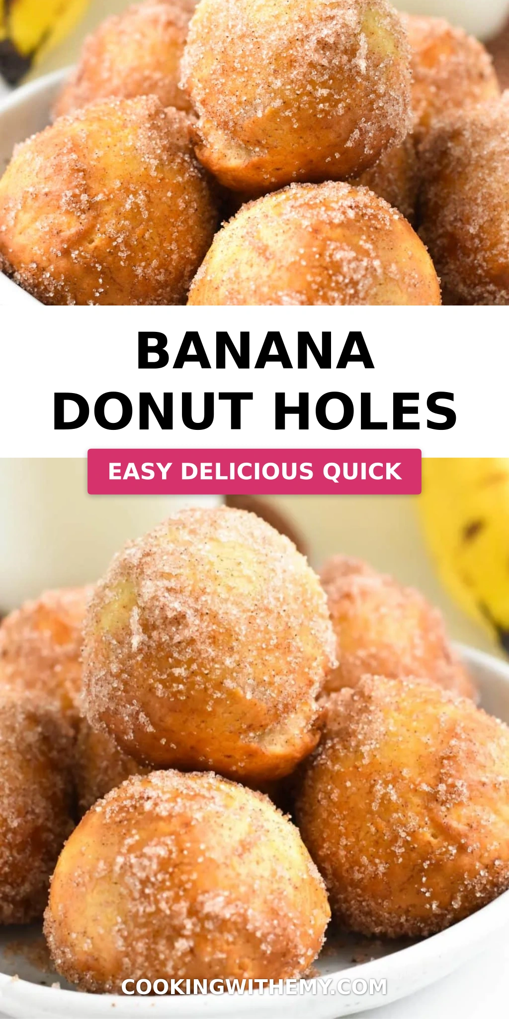 Banana Donut Holes