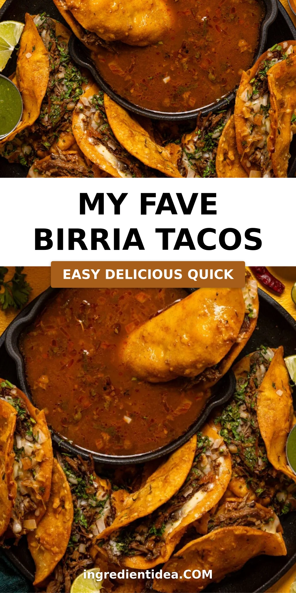 My Fave Birria Tacos