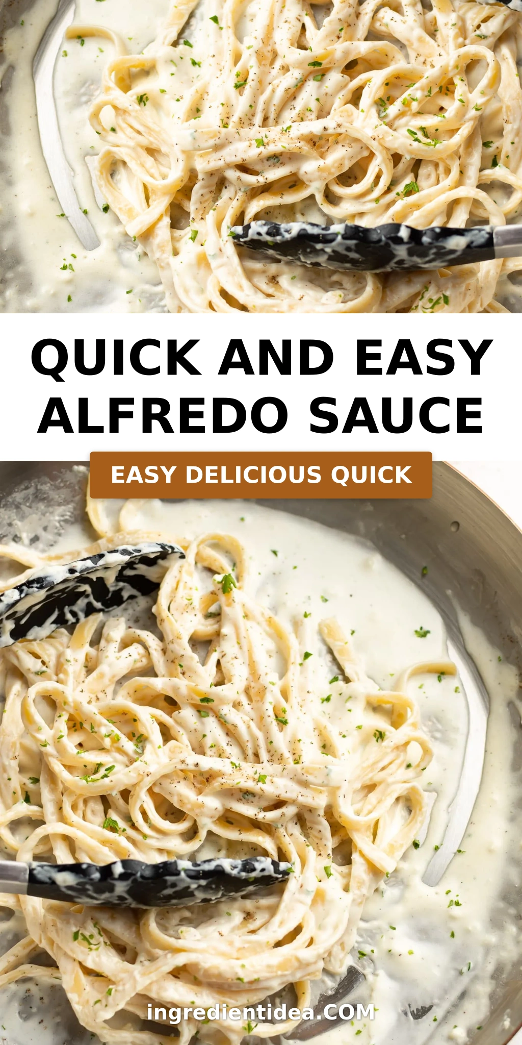 Quick and Easy Alfredo Sauce