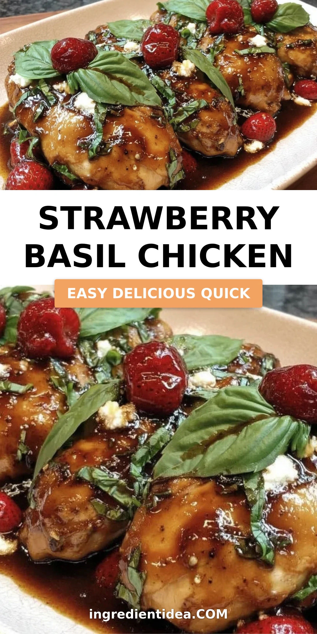 Strawberry Basil Chicken