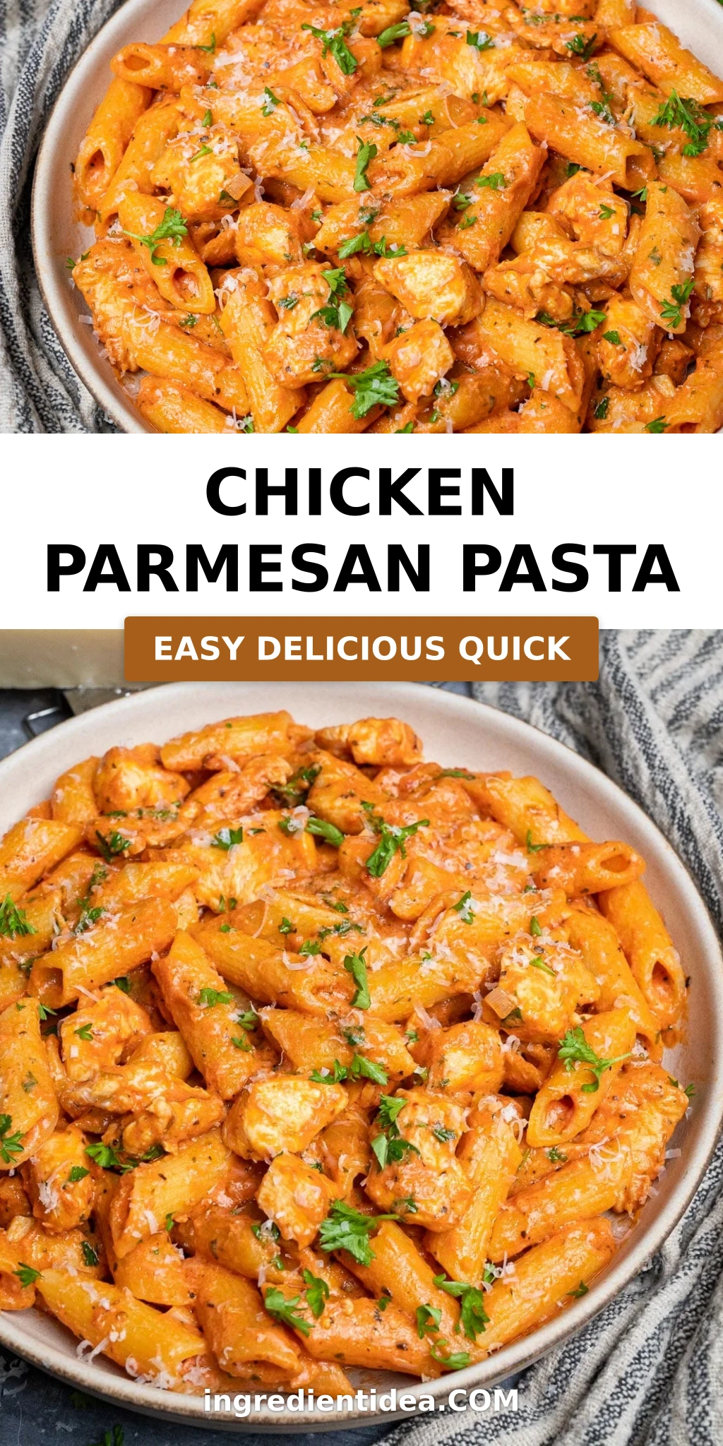 Chicken Parmesan Pasta