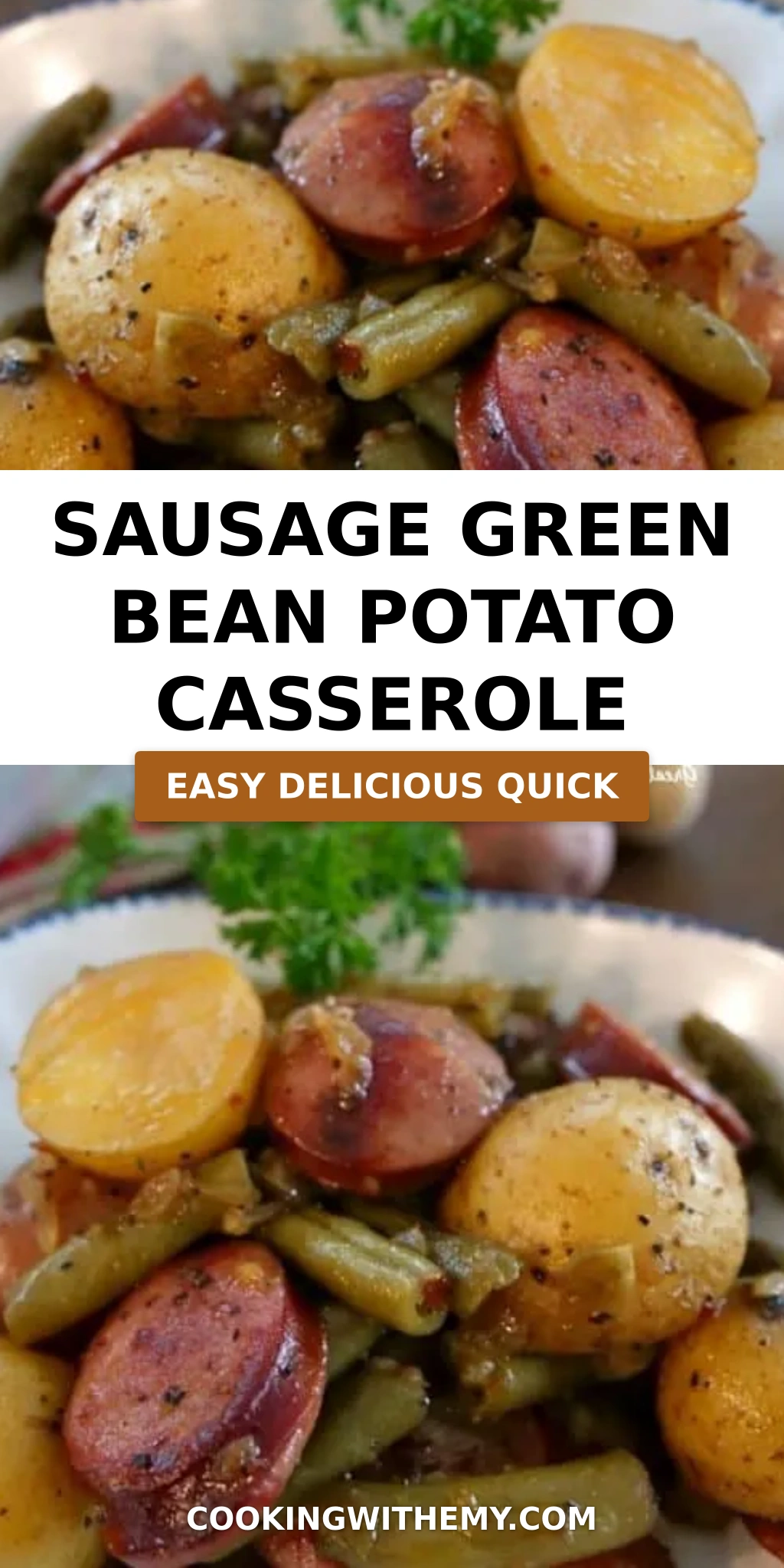 Sausage Green Bean Potato Casserole