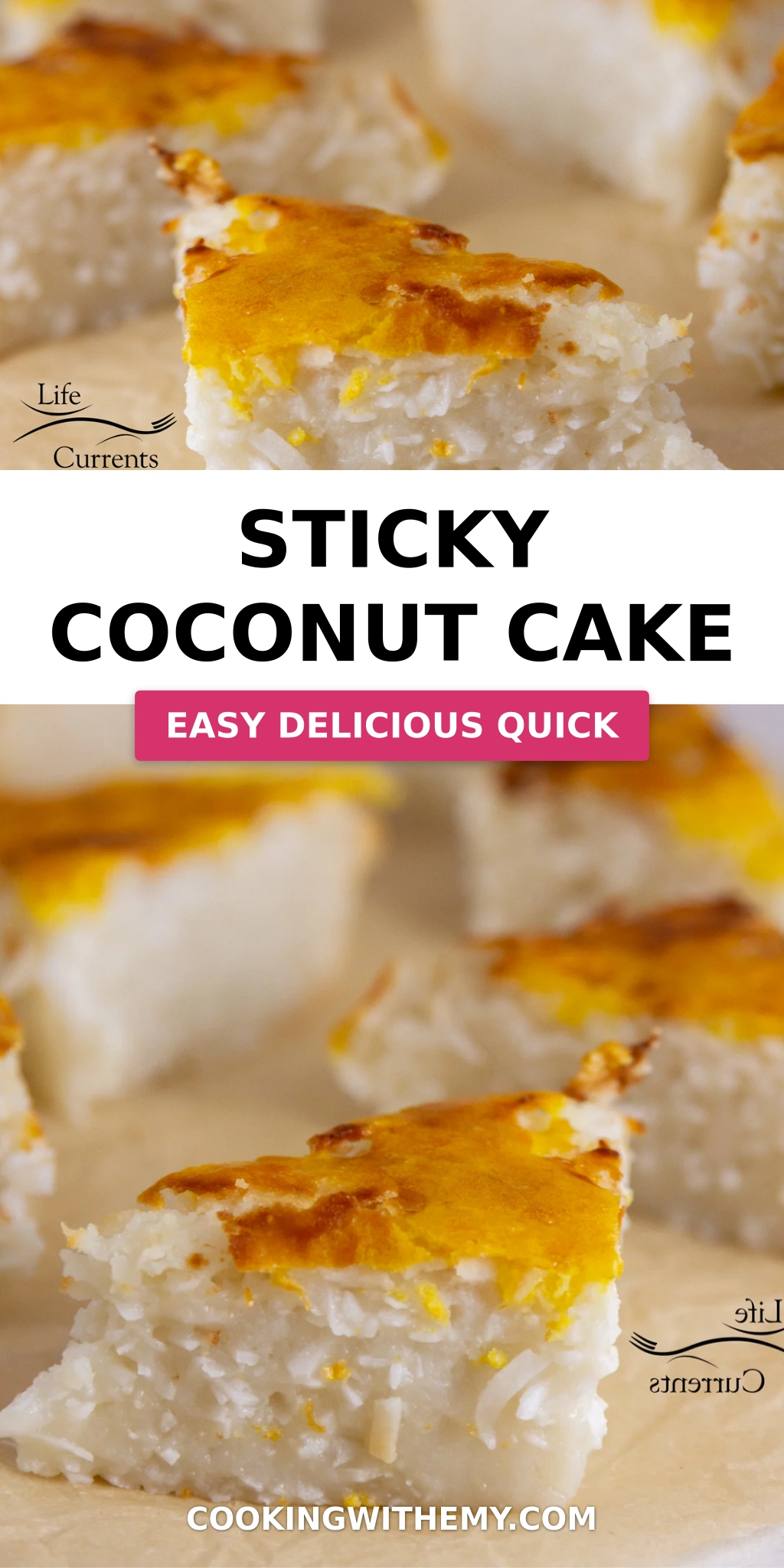 Sticky Coconut Cake