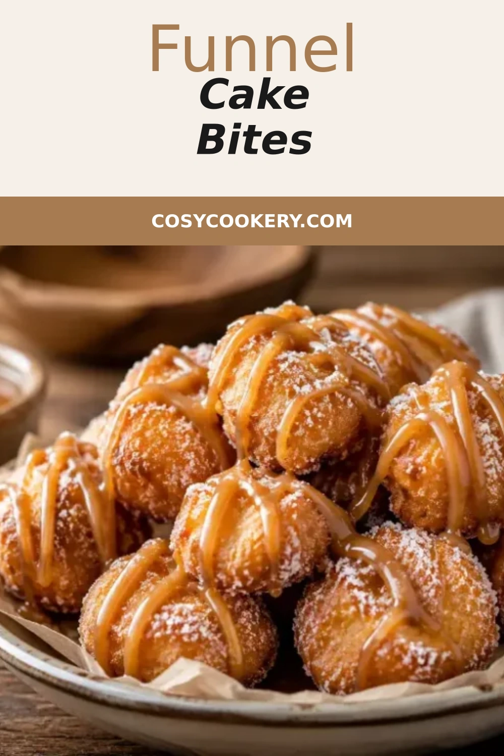 Funnel Cake Bites