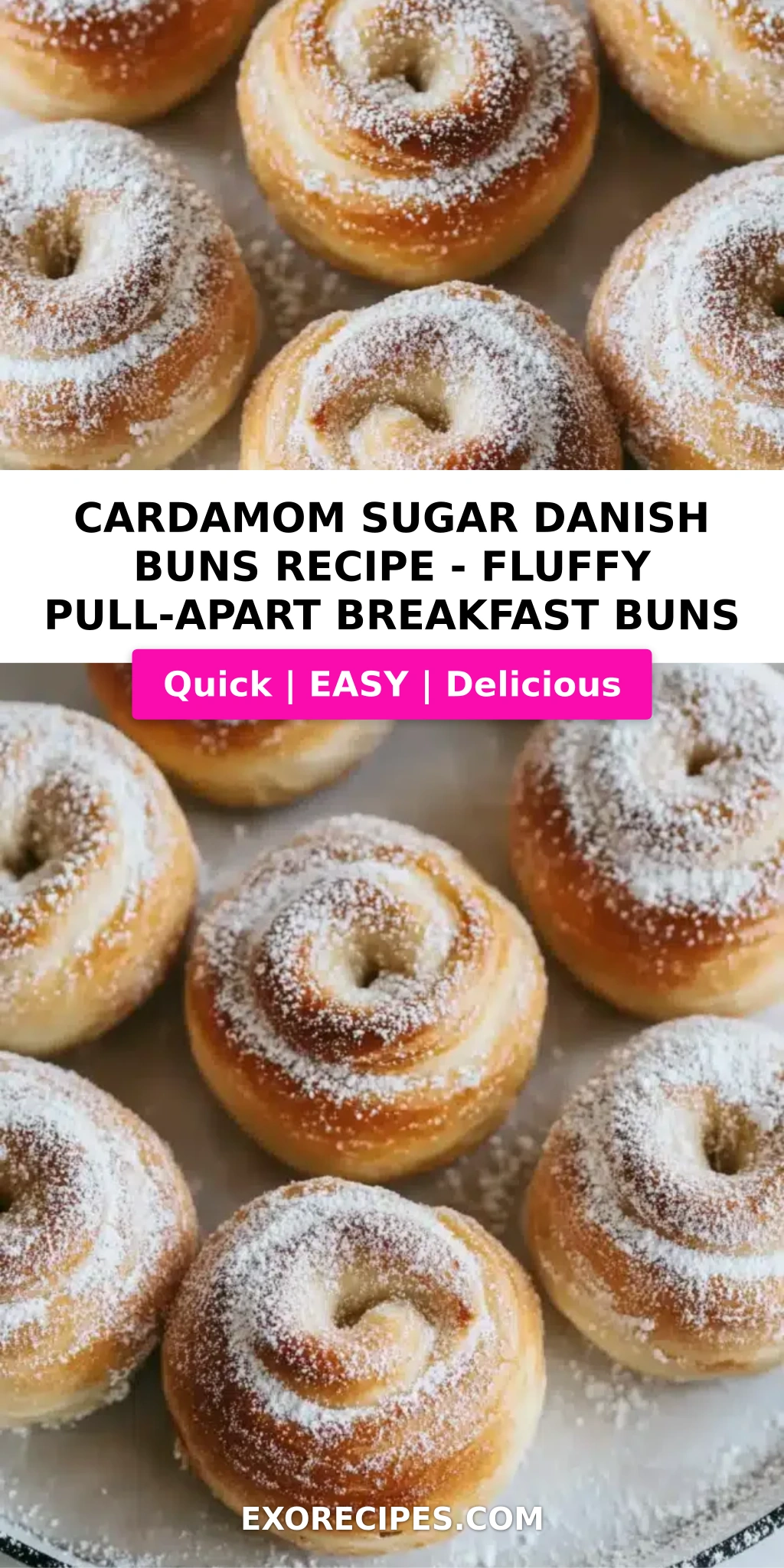 Cardamom Sugar Danish Buns