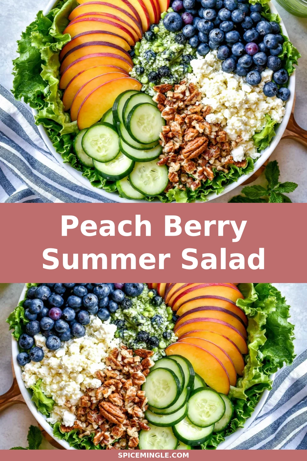 Peach Berry Summer Salad