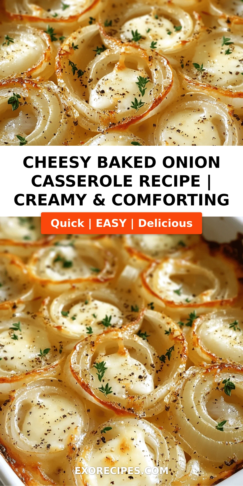 Cheesy Baked Onion Casserole: A Savory Delight Youll Want to Make Again and Again