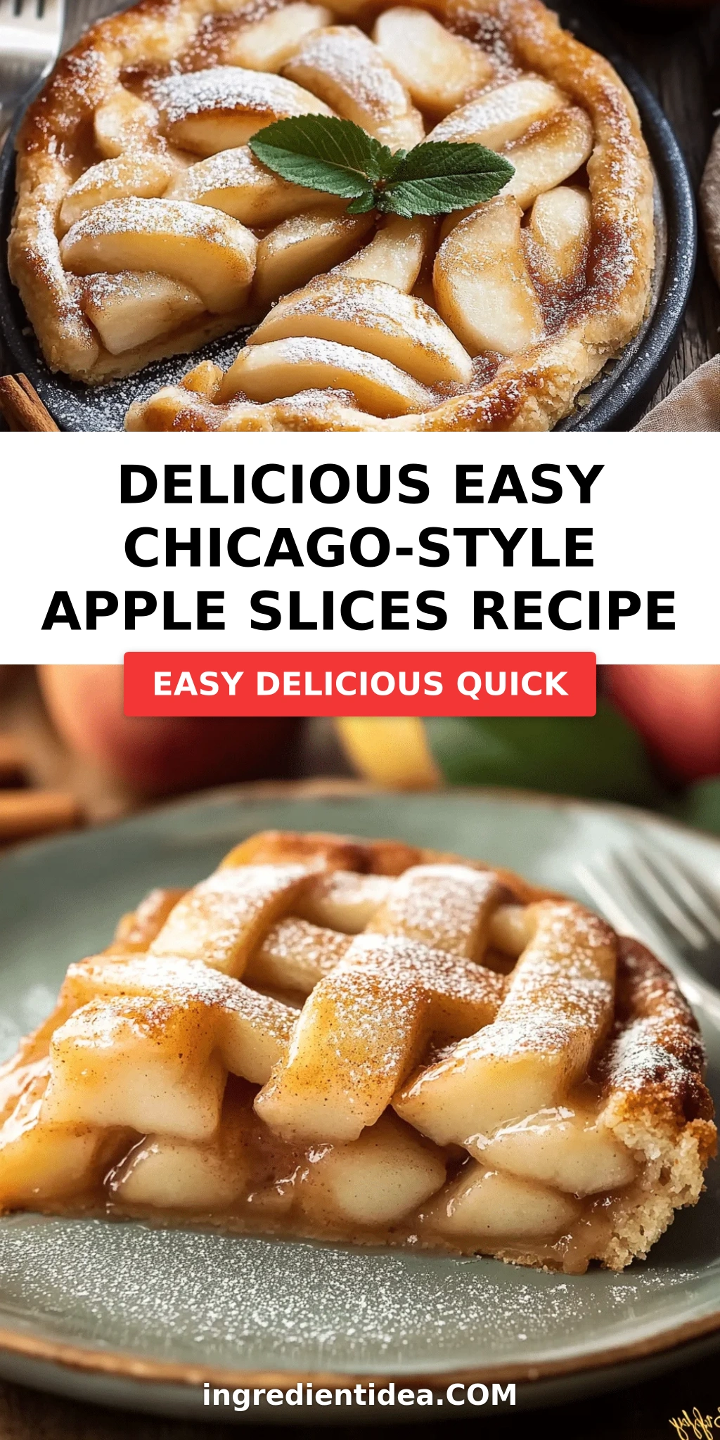 Delicious Easy Chicago-Style Apple Slices Recipe