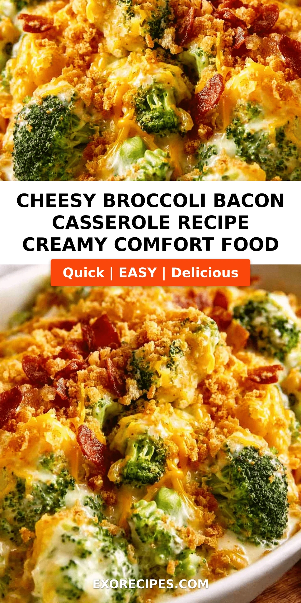 Cheesy Broccoli Bacon Casserole The Ultimate Creamy Comfort Dish