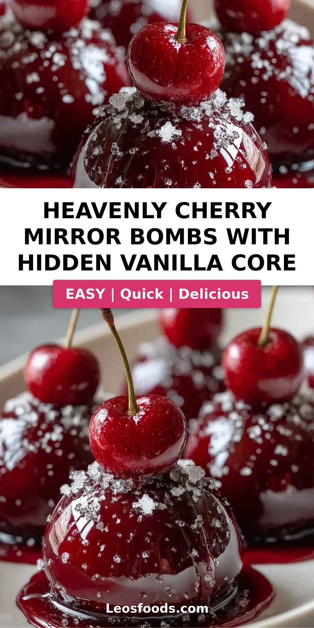 Heavenly Cherry Mirror Bombs with Hidden Vanilla Core