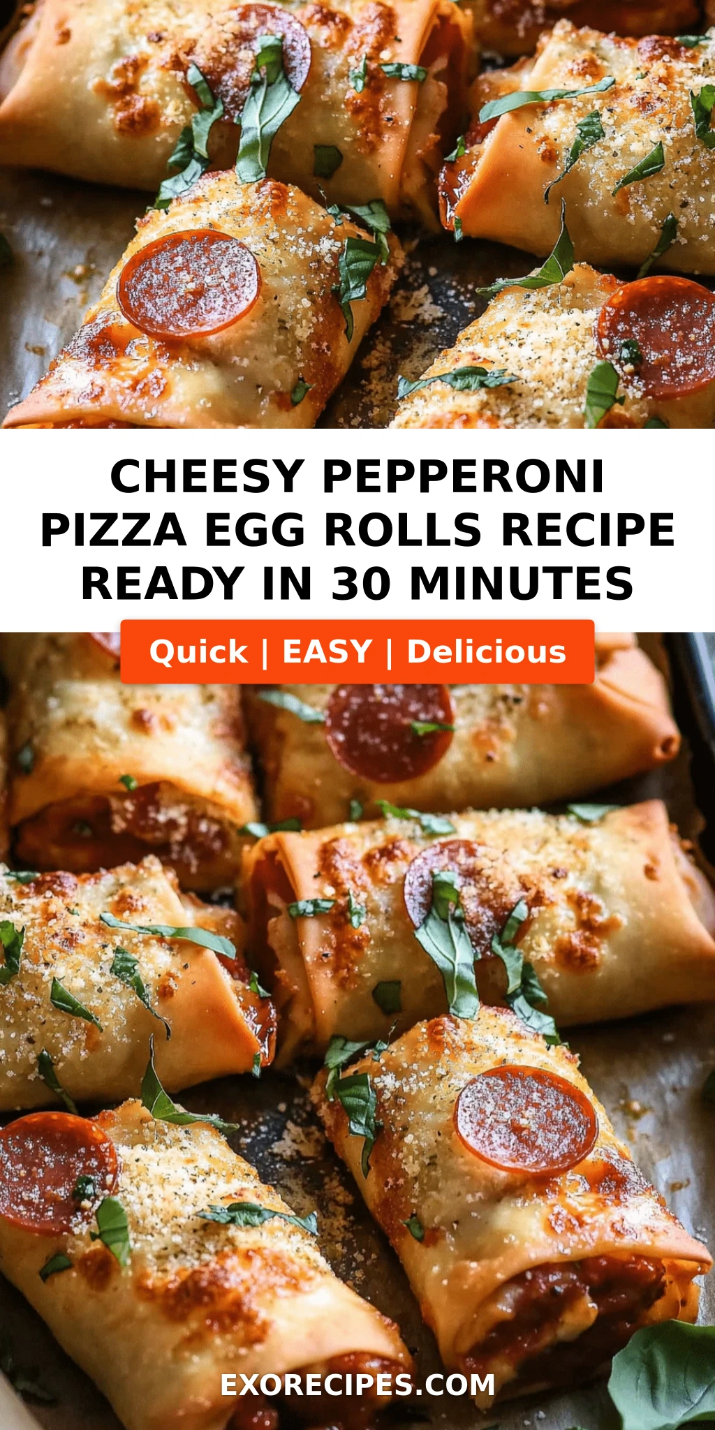 Cheesy Pepperoni Pizza Egg Rolls: A Perfect Snack for Every Pizza Lover