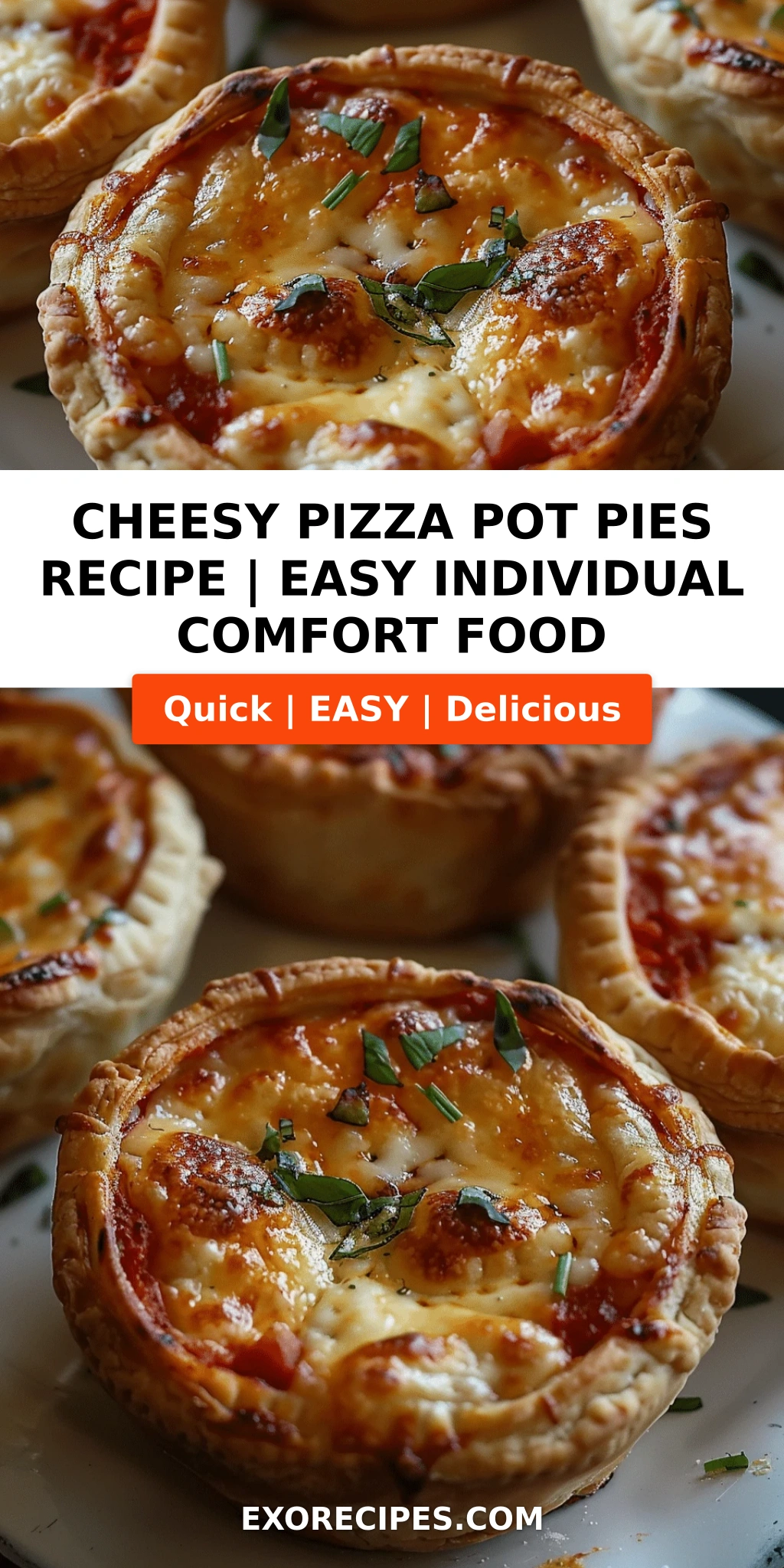 Cheesy Pizza Pot Pies: The Ultimate Comfort Food Youll Love to Make at Home