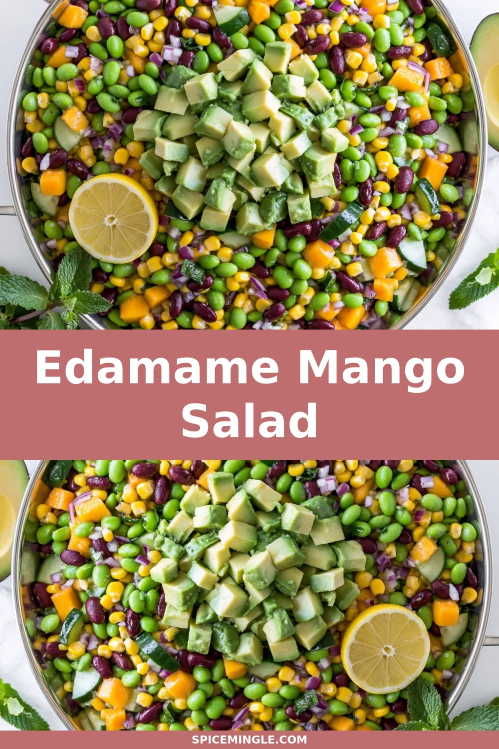Edamame Mango Salad