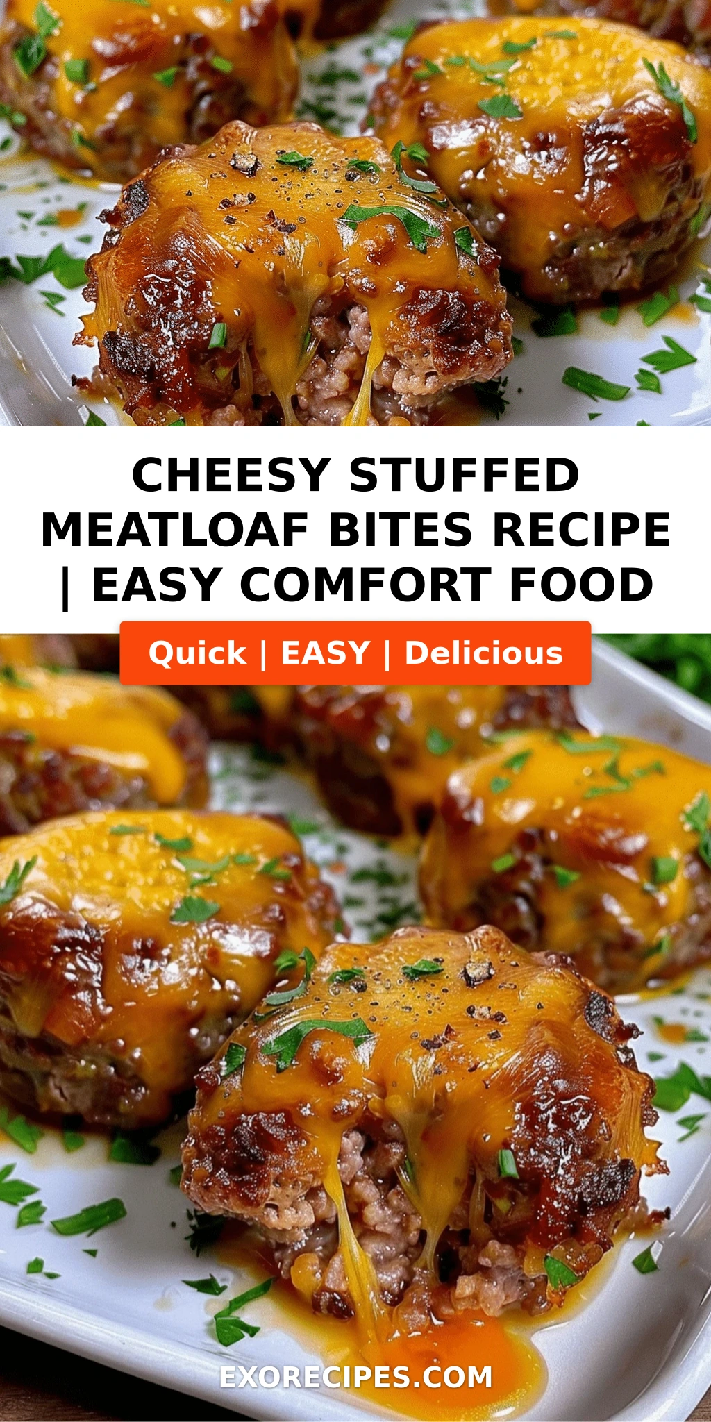 Cheesy Stuffed Meatloaf Bites The Ultimate Comfort Food
