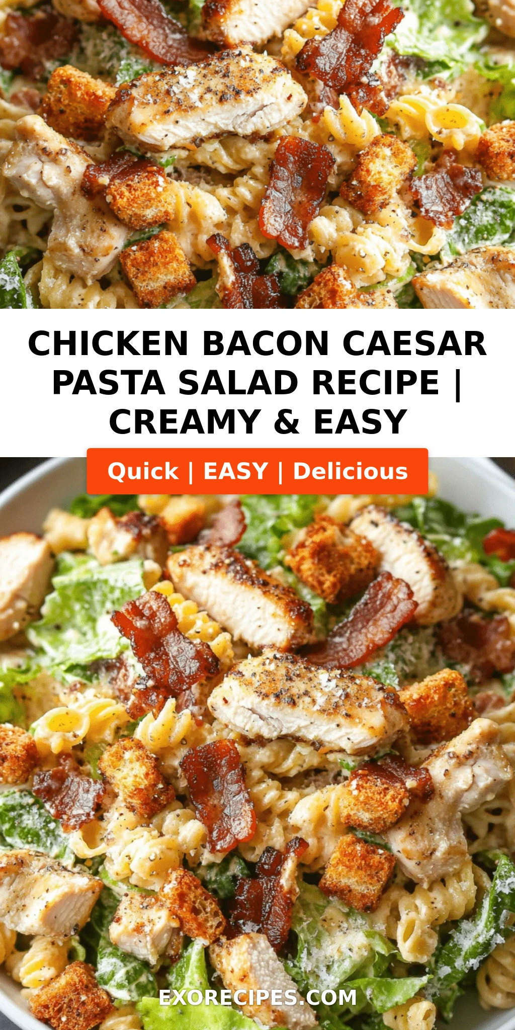 Chicken Bacon Caesar Pasta Salad: A Flavorful Comfort Dish for Every Occasion