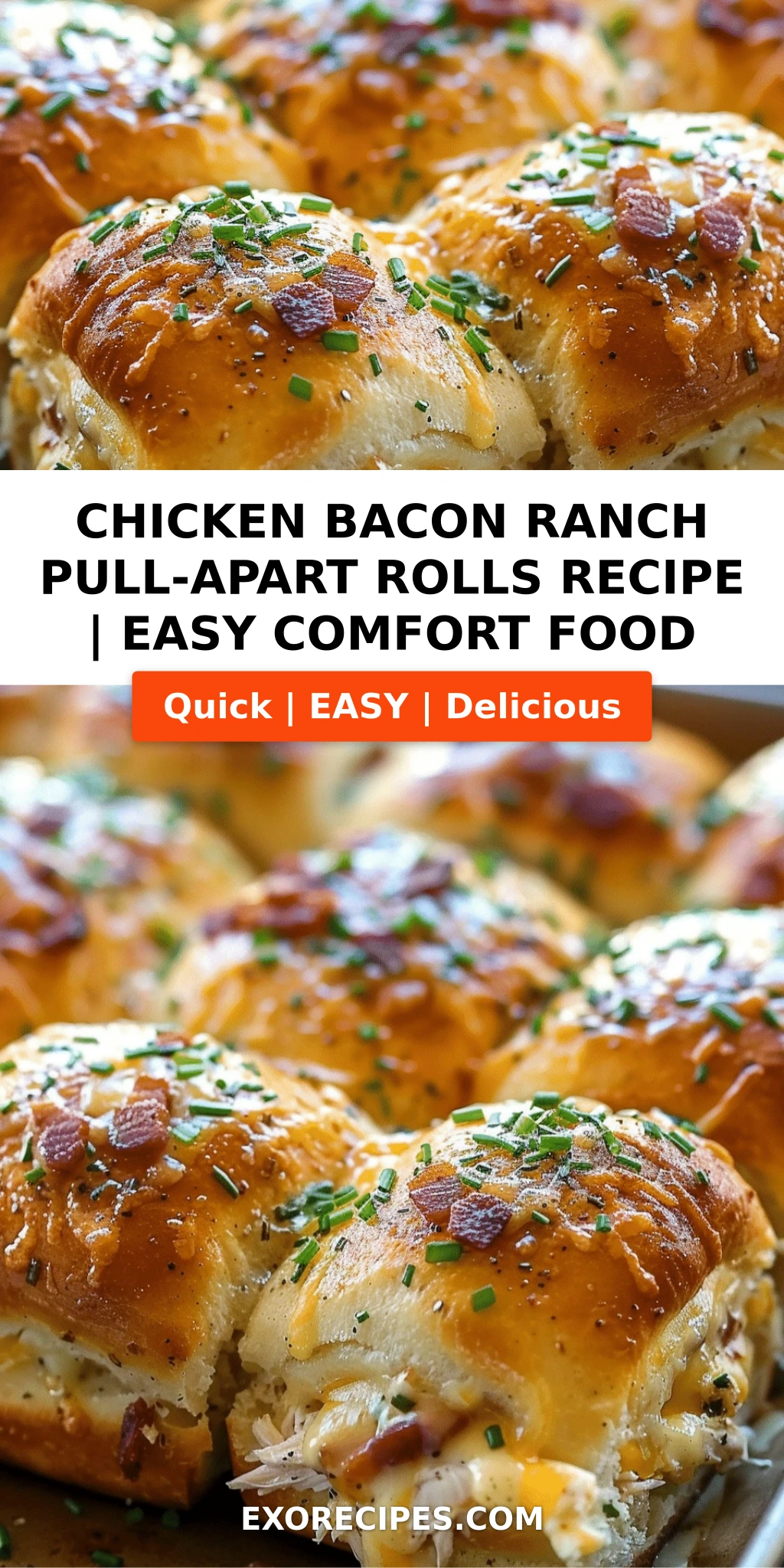 Chicken Bacon Ranch Pull-Apart Rolls Recipe: A Delicious Twist on Comfort Food