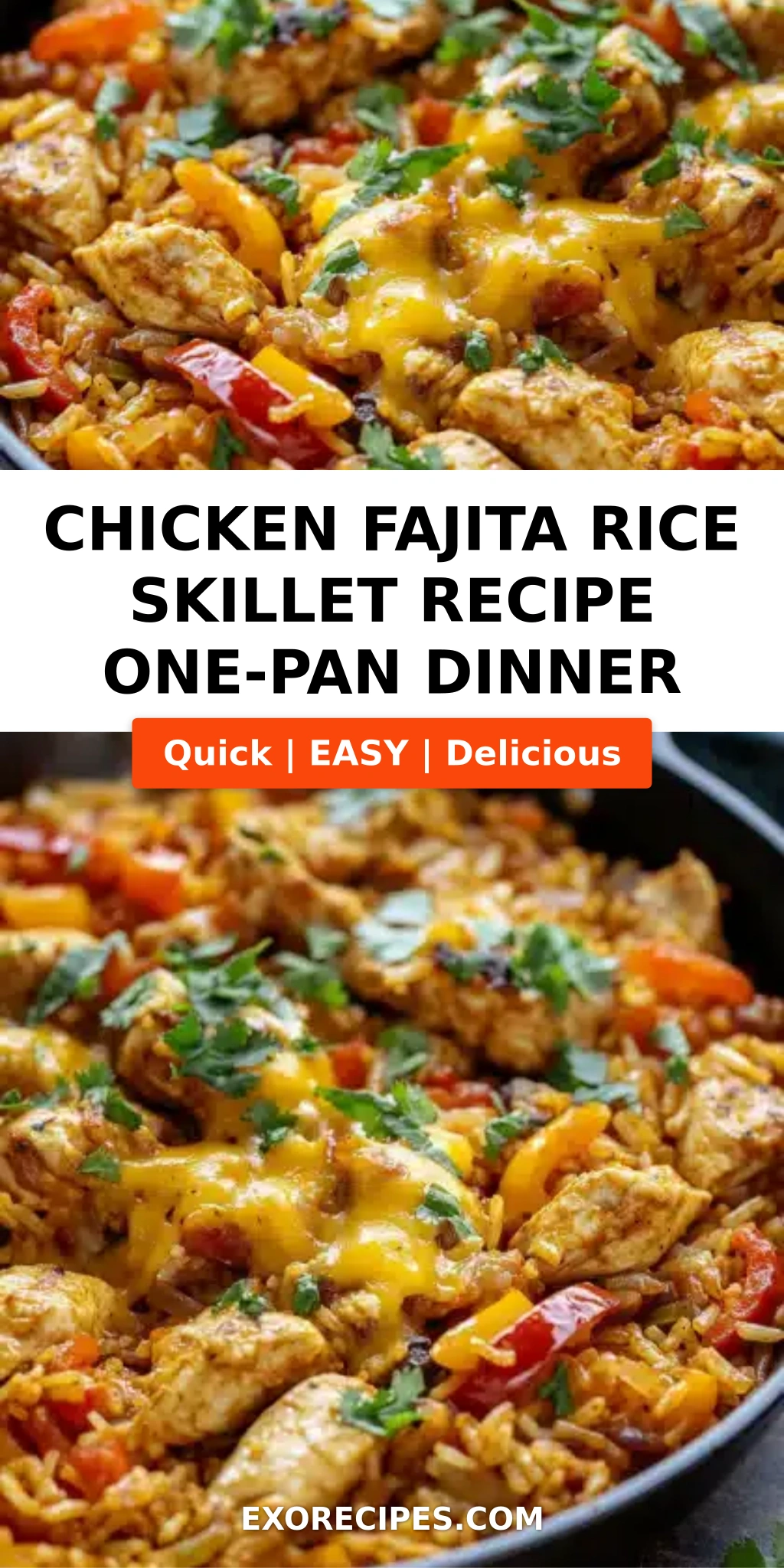 Chicken Fajita Rice Skillet Recipe: A Delicious One-Pan Dinner for Busy Nights