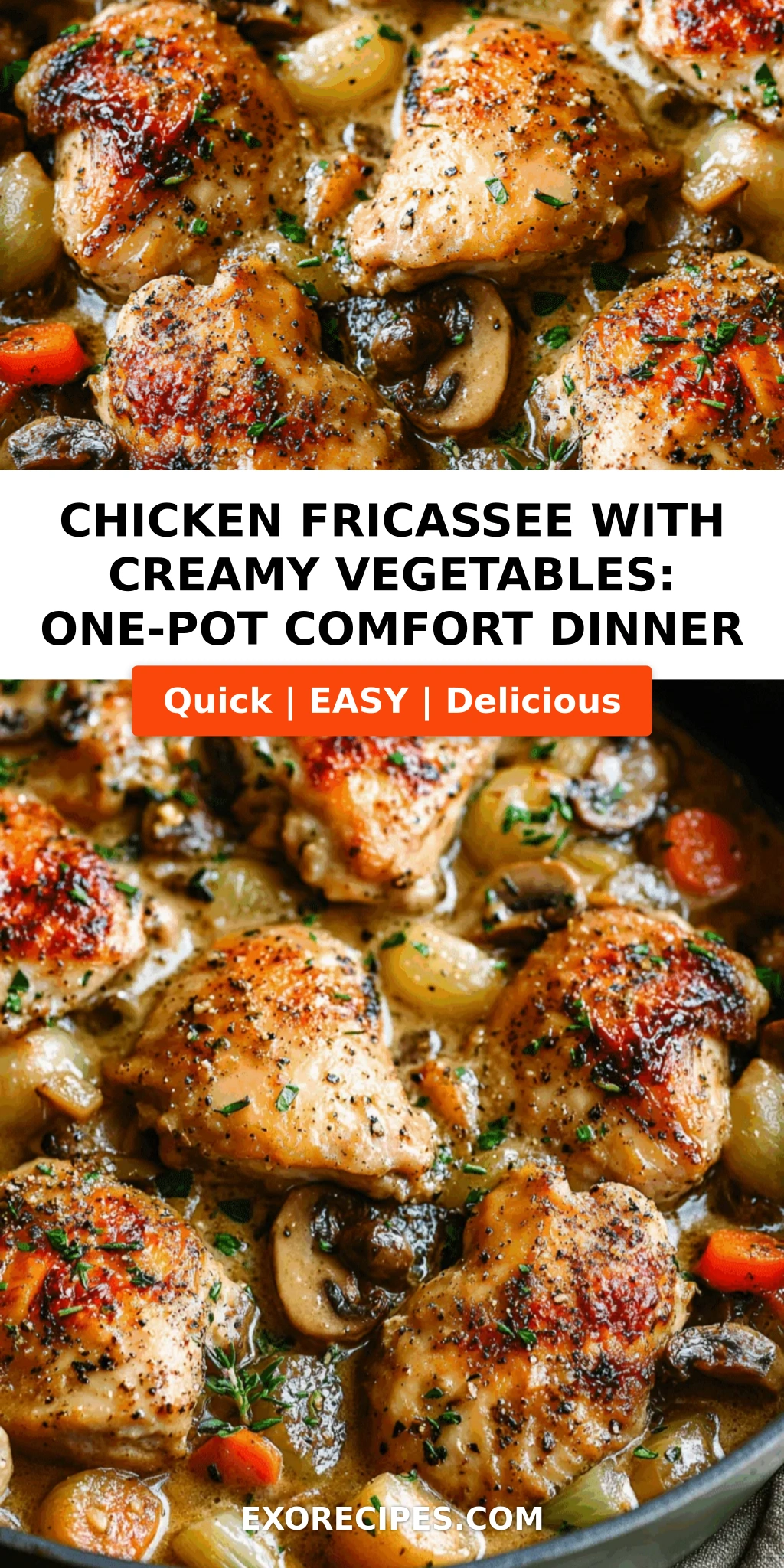 Chicken Fricassee with Creamy Vegetables: Your Ultimate Guide to a Timeless Comfort Dish