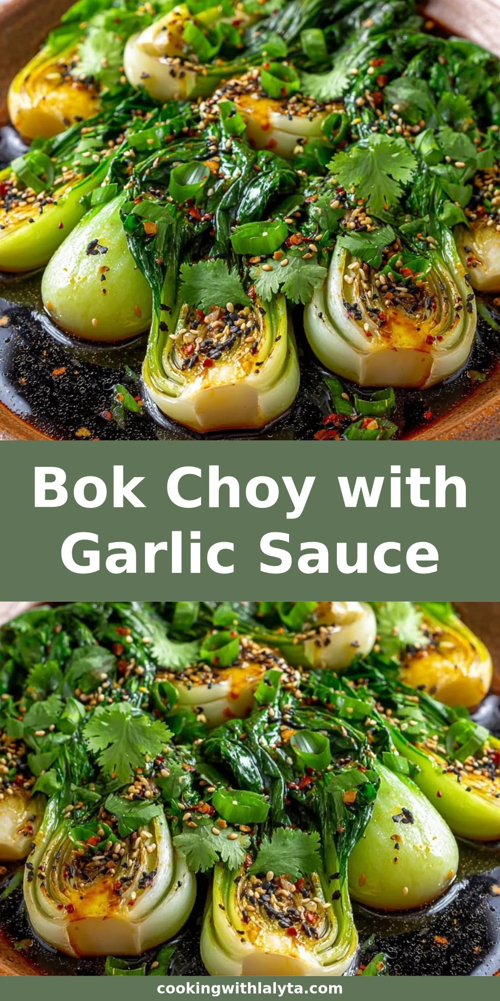 Bok Choy with Garlic Sauce