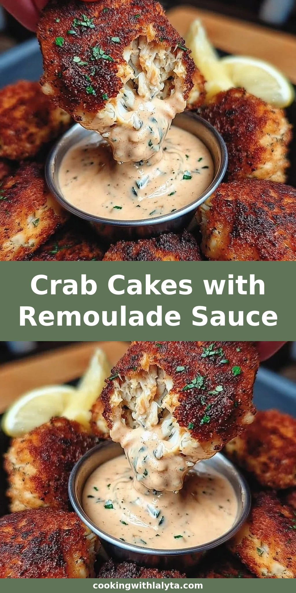 Crab Cakes with Remoulade Sauce