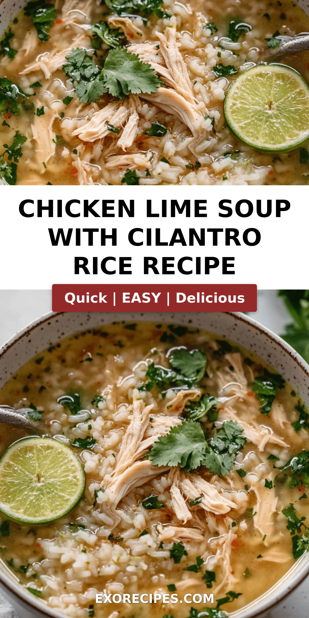 Chicken Lime Soup with Cilantro Rice A Zesty Bowl of Comfort Youll Crave