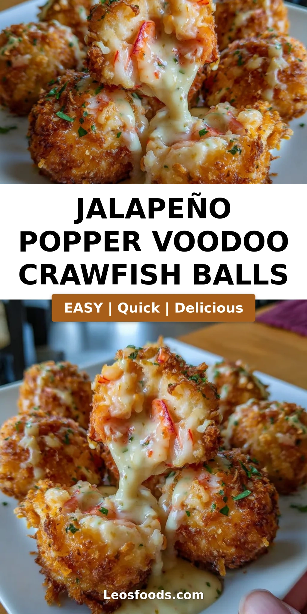 Jalapeño Popper Voodoo Crawfish Balls