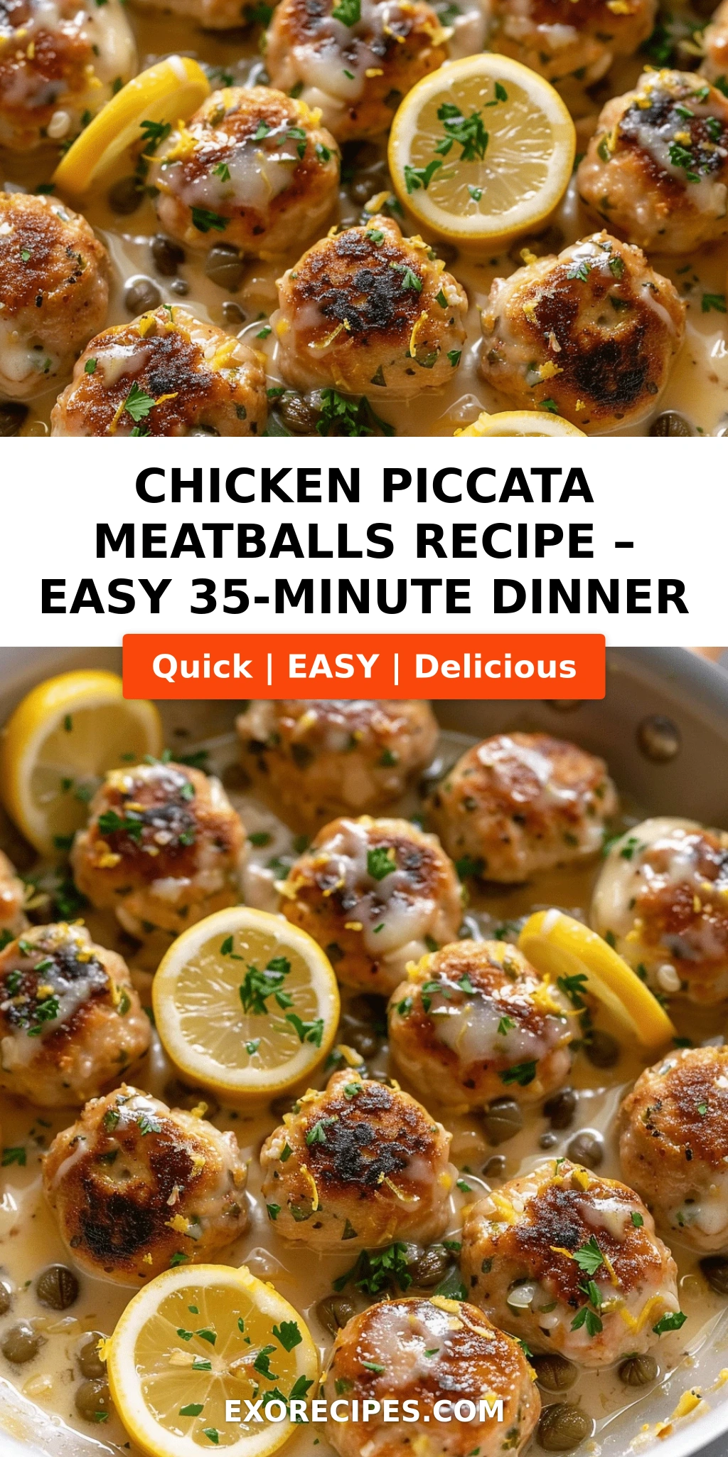 Chicken Piccata Meatballs: A Flavorful Twist on a Classic Dish