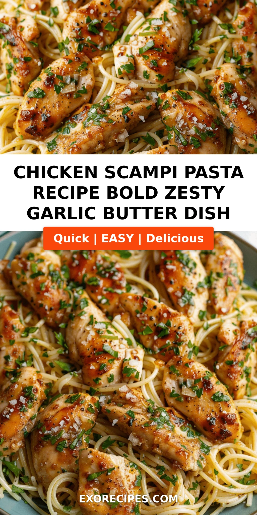 Chicken Scampi Pasta: How to Make This Bold, Zesty, and Irresistible Comfort Dish at Home