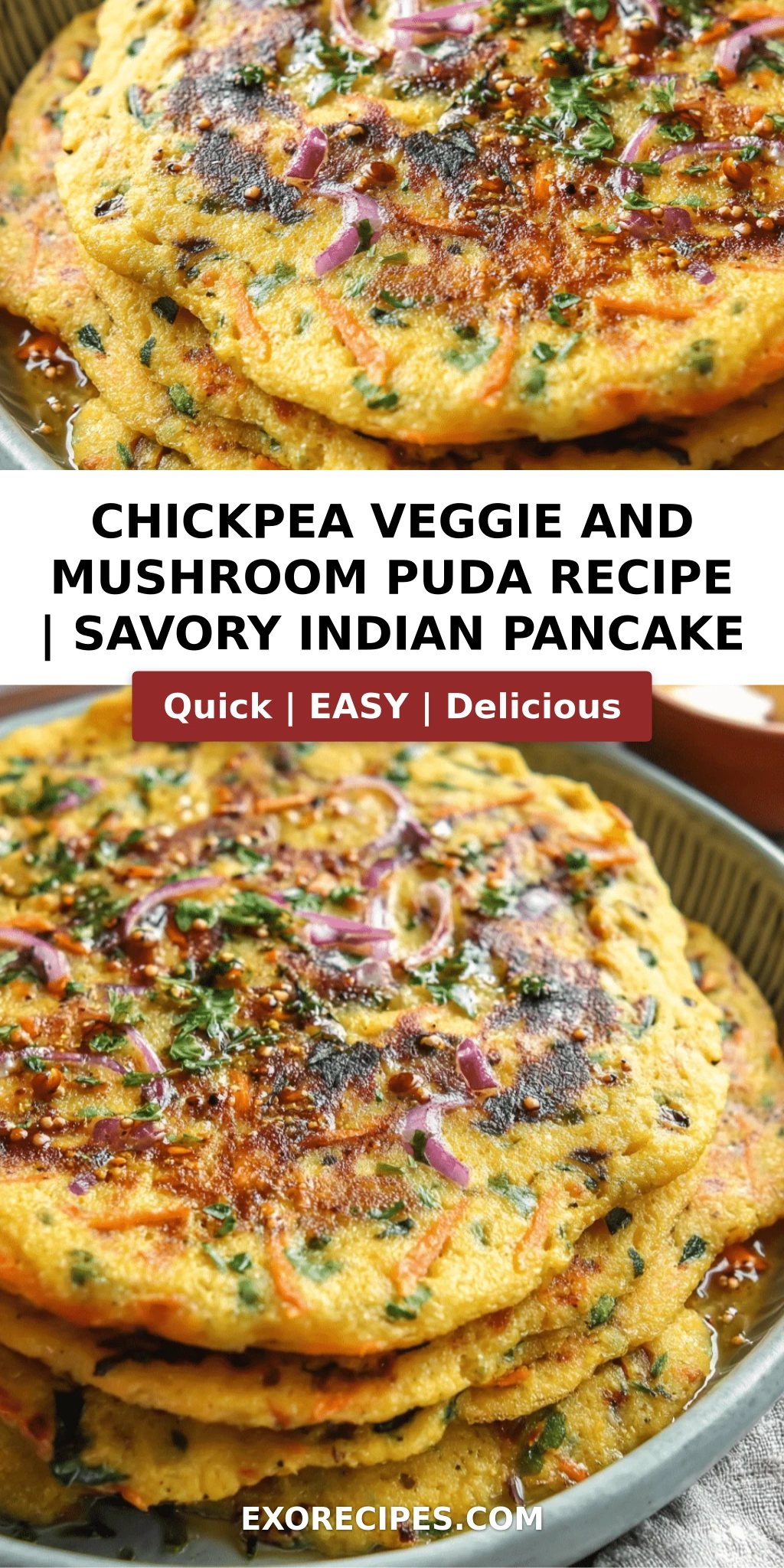 Chickpea Veggie & Mushroom Puda