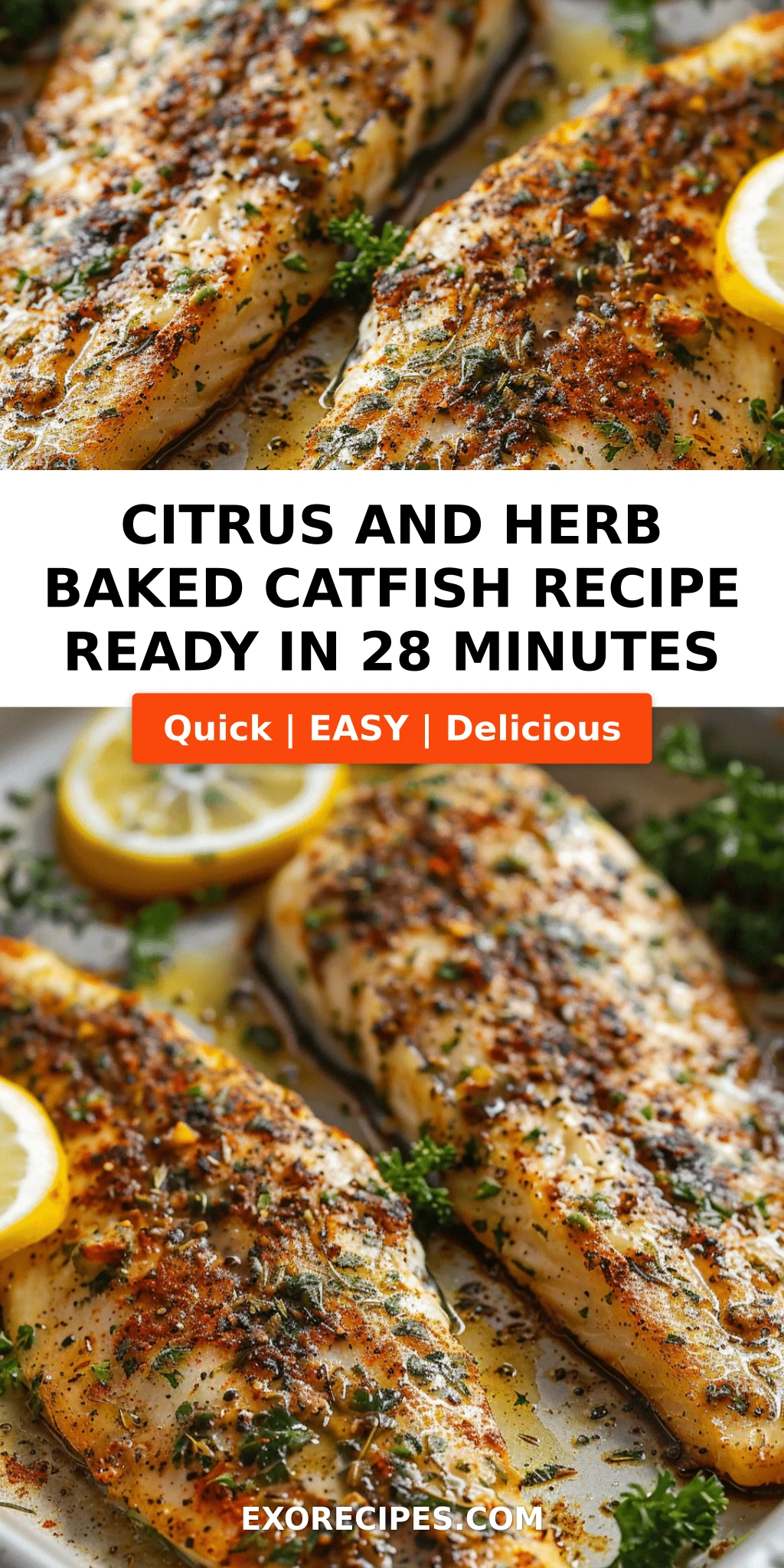 Citrus and Herb Oven-Baked Catfish: A Light, Flavorful Southern Classic