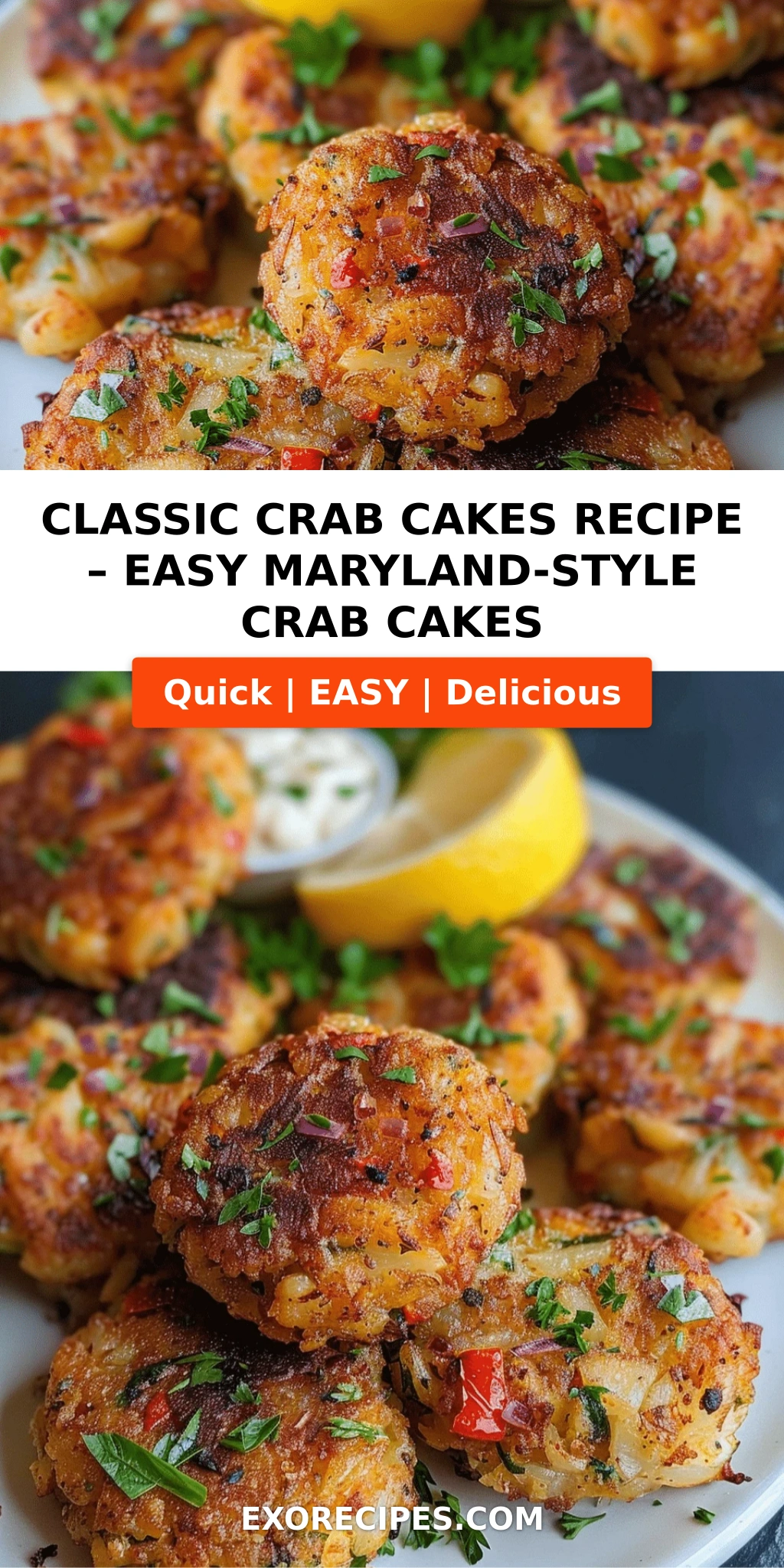 Classic Crab Cakes Recipe