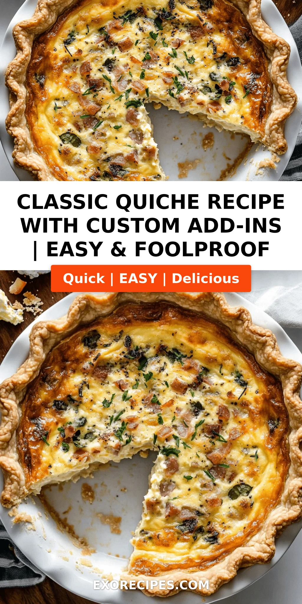 Classic Quiche with Custom Add-Ins: The Ultimate Guide to a Perfectly Flaky and Flavorful Pie