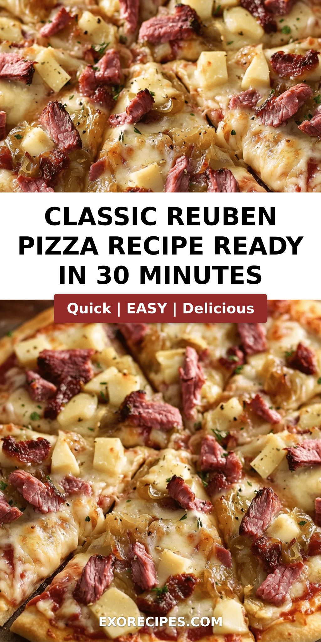 Classic Reuben Pizza: A Delicious Twist on a Beloved Sandwich