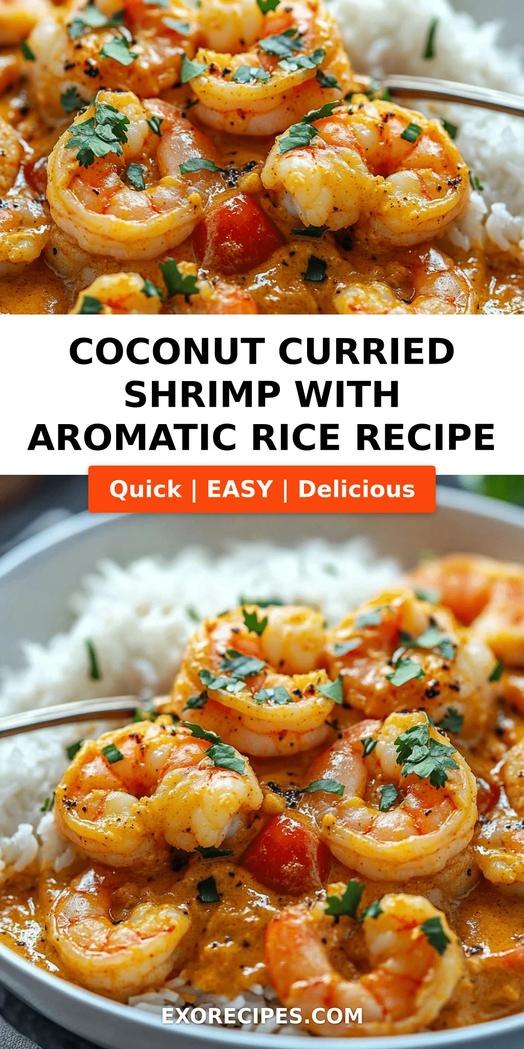Coconut Curried Shrimp with Aromatic Rice