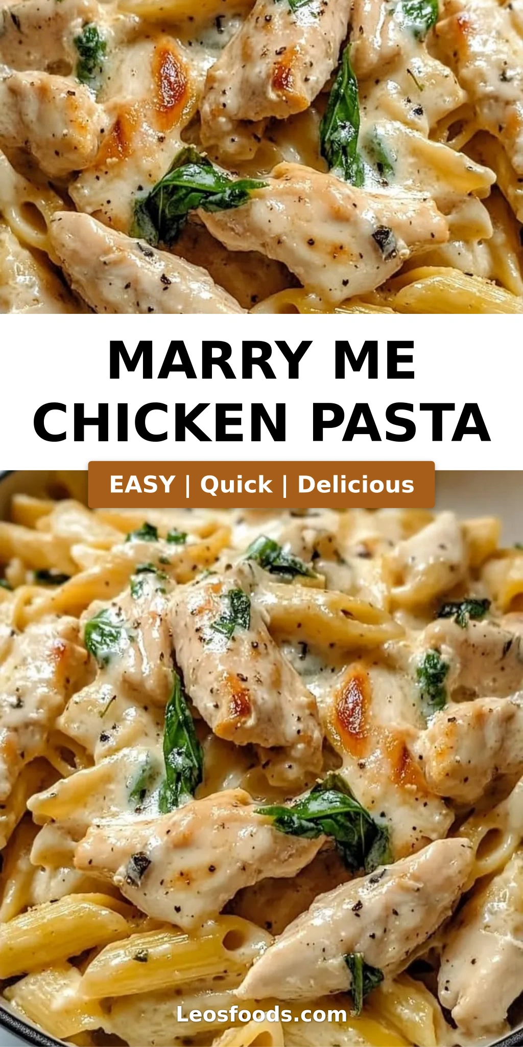 Marry Me Chicken Pasta