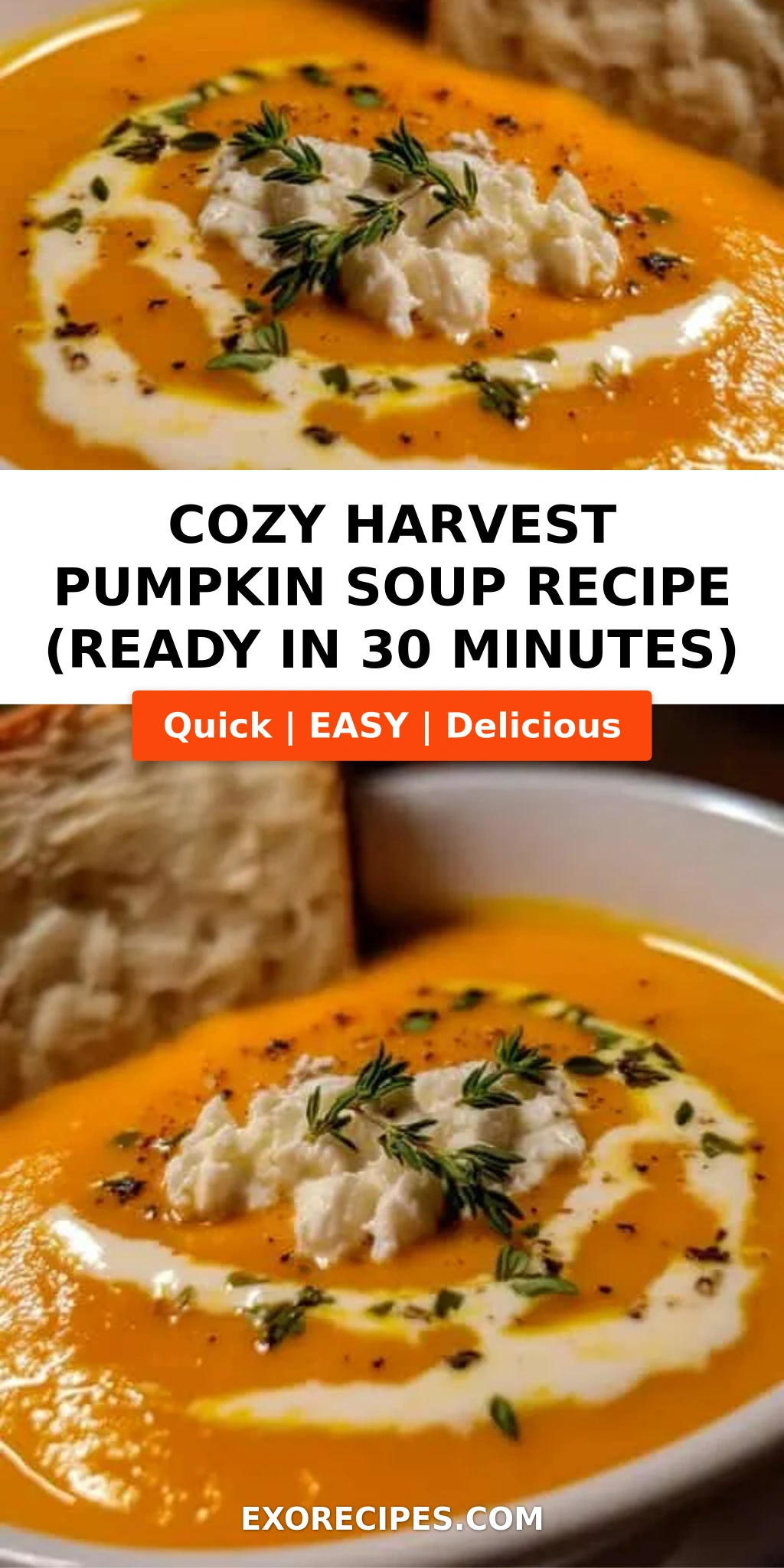 Cozy Harvest Pumpkin Soup