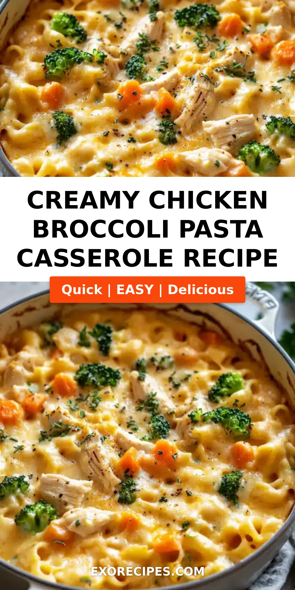 Creamy Baked Chicken Broccoli Pasta Casserole: A Comfort Food Classic