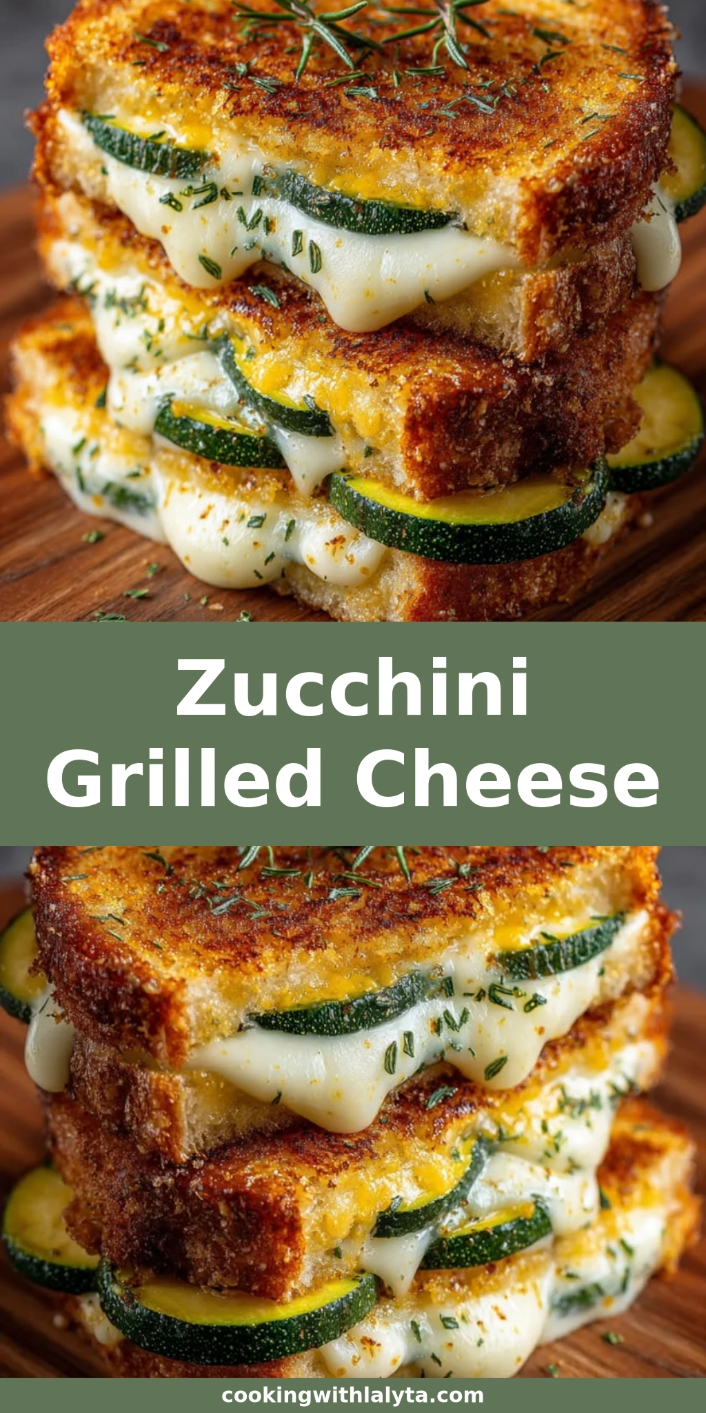 Zucchini Grilled Cheese