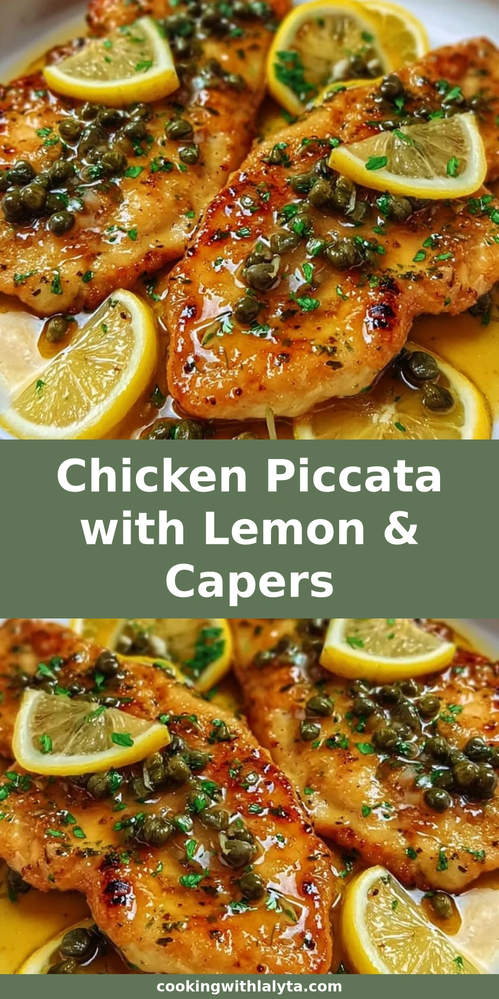 Chicken Piccata with Lemon & Capers