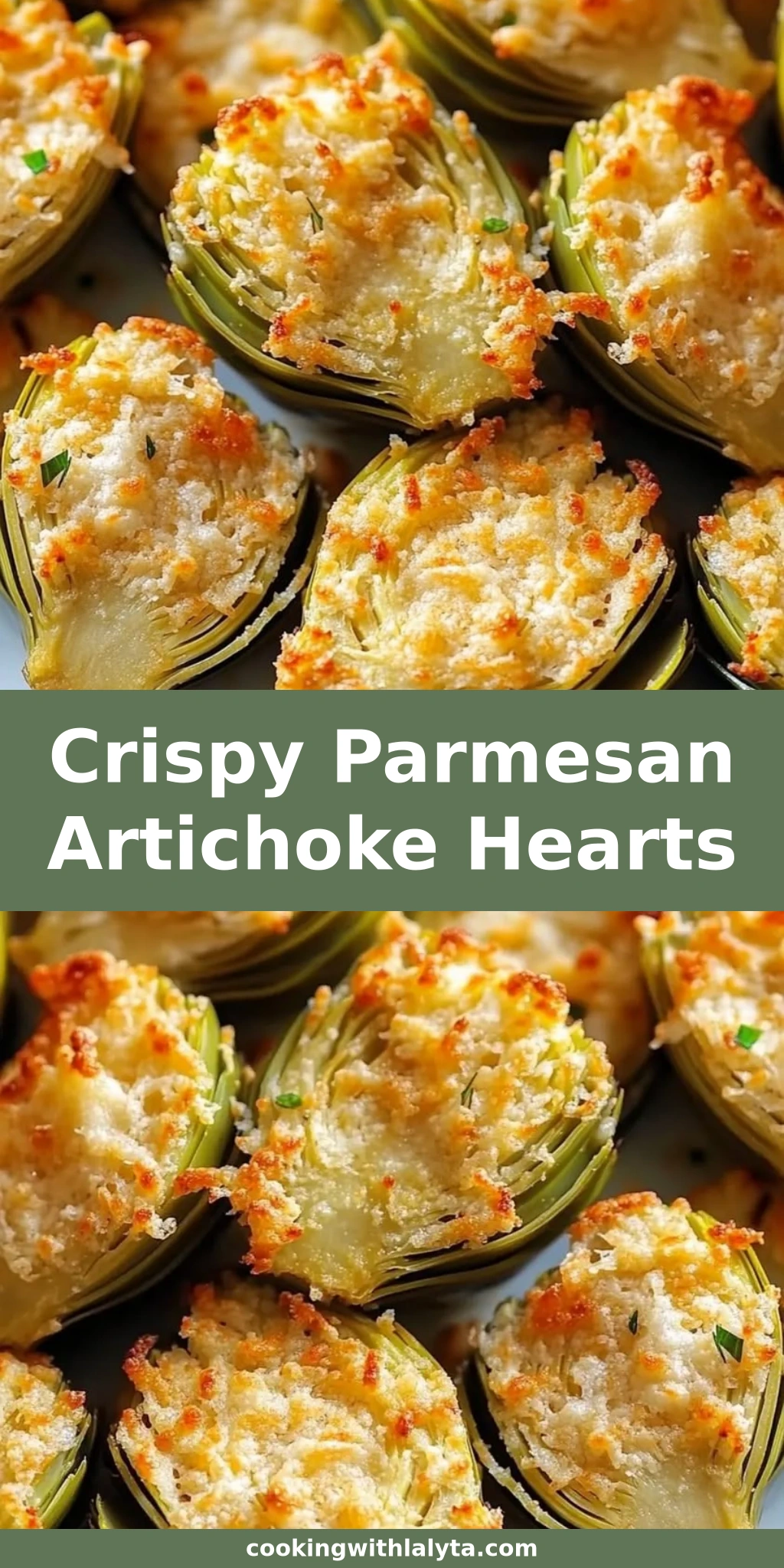 Crispy Parmesan Artichoke Hearts