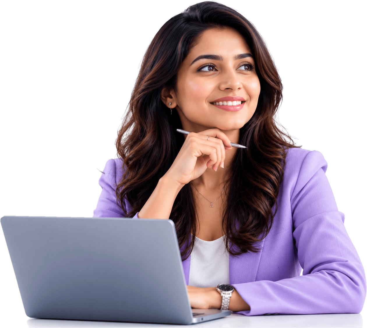 Cryptiecraft consultant with laptop