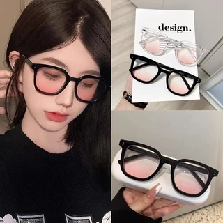 Kính Thời Trang Tròn Blush Gradient - Kính Mát Mới Hàn Quốc Dễ Thương