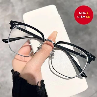 Kính Chống Bức Xạ Và Ánh Sáng Xanh Cho Nam Và Nữ, Khung Thời Trang vintage