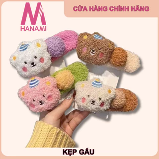 Kẹp tóc hình gấu to, kẹp tóc dễ thương, phụ kiện tóc cao cấp CHU CHU