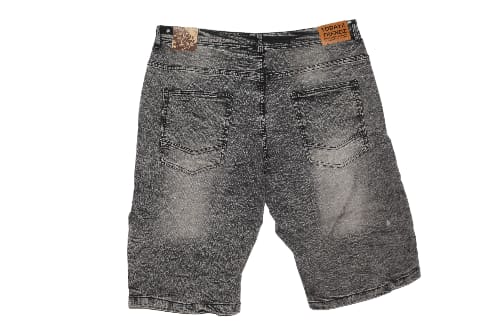 Men's Big and Tall Biker Motto Shorts – Moto Style Urban Streetwear – Sizes 42-50 - Image 4