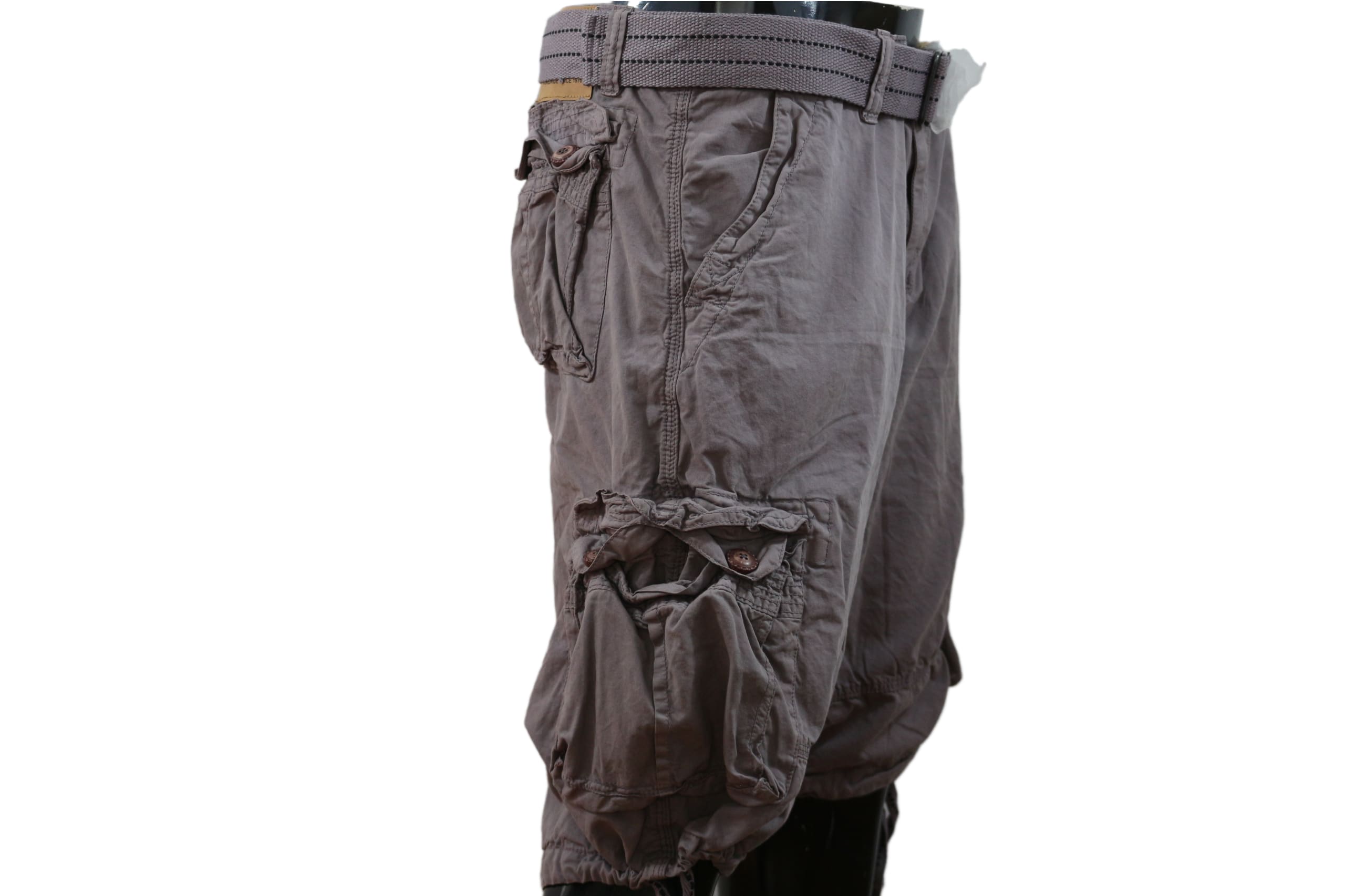 Men’s 06 Pockets Wrinkled Cargo Shorts – Multi-Color Utility Summer Shorts - Image 7